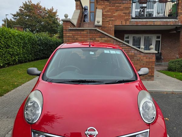 Nissan Micra Hatchback, Petrol, 2009, Red