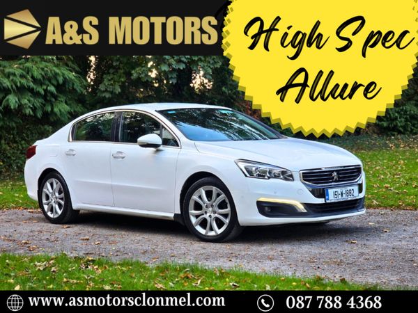 Peugeot 508 Saloon, Diesel, 2015, White