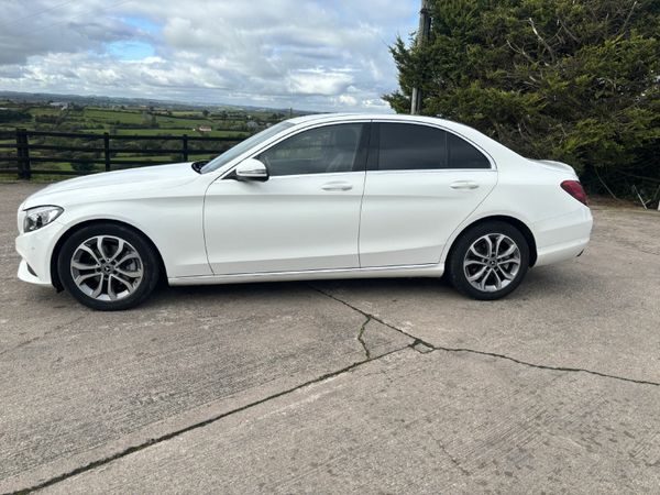 Mercedes-Benz C-Class Saloon, Diesel, 2018, White