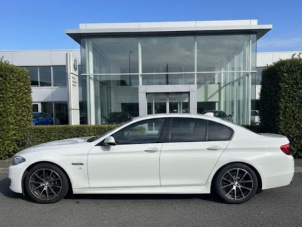 BMW 5-Series Saloon, Diesel, 2016, White