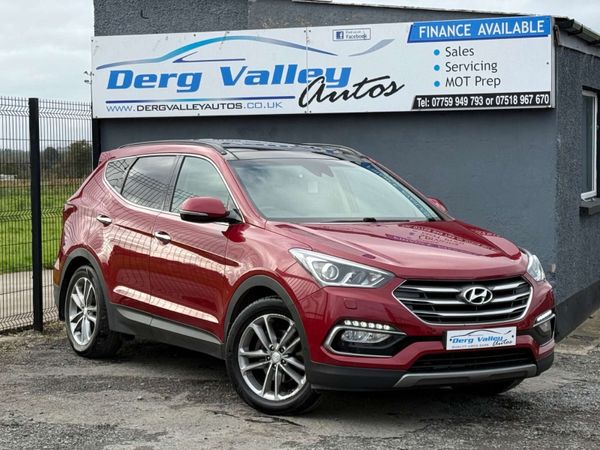 Hyundai Santa Fe SUV, Diesel, 2016, Red