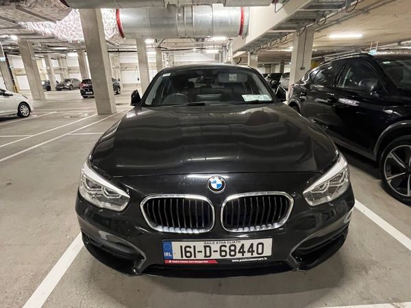 BMW 1-Series Hatchback, Petrol, 2016, Black