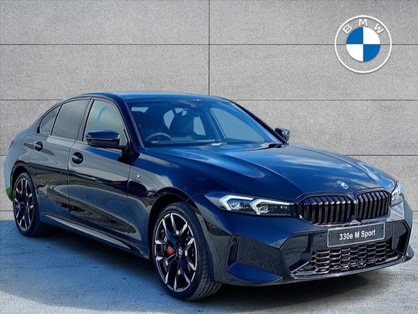 BMW 3-Series Saloon, Petrol Plug-in Hybrid, 2026, Black