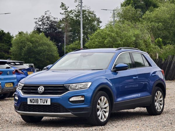 Volkswagen T-Roc SUV, Petrol, 2018, Blue