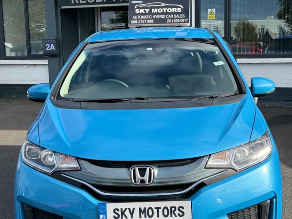 Honda Jazz Hatchback, Petrol Hybrid, 2015, Blue