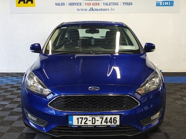 Ford Focus Hatchback, Diesel, 2017, Blue