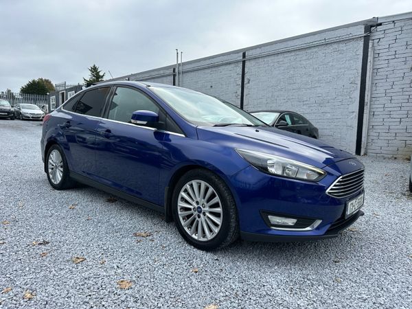 Ford Focus Saloon, Diesel, 2017, Blue
