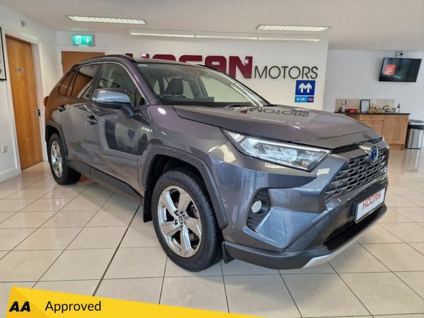 Toyota RAV4 SUV, Petrol Hybrid, 2020, Grey