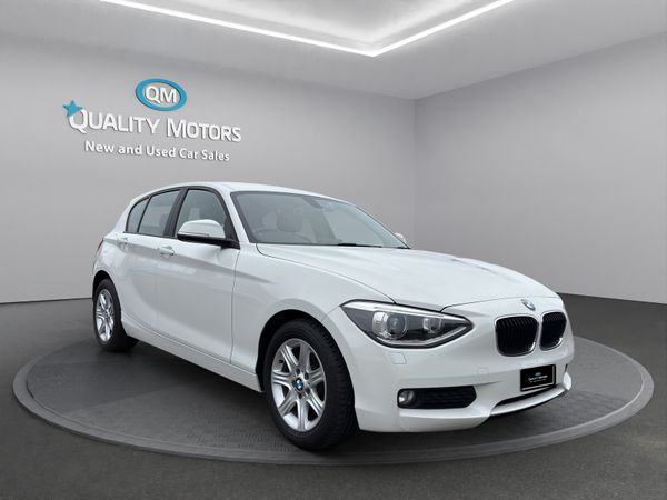 BMW 1-Series Hatchback, Petrol, 2015, White