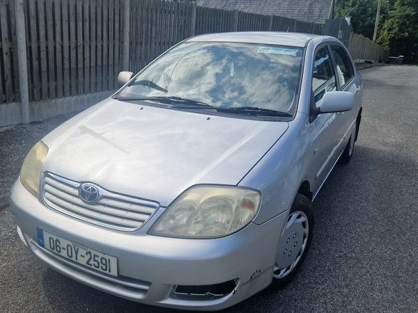 Toyota Corolla Saloon, Petrol, 2006, Silver