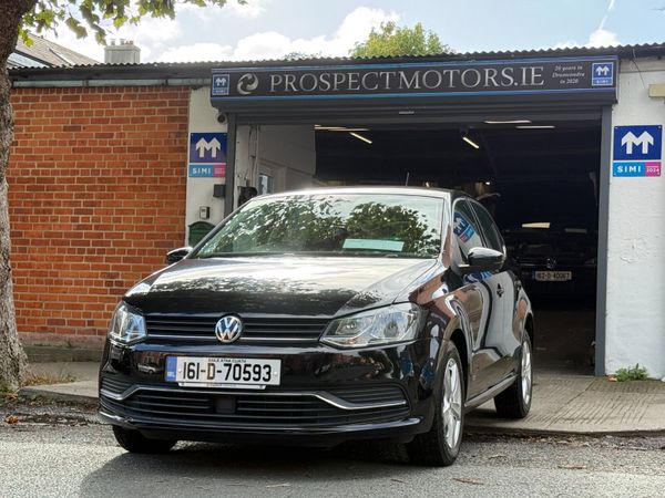 Volkswagen Polo Hatchback, Petrol, 2016, Black