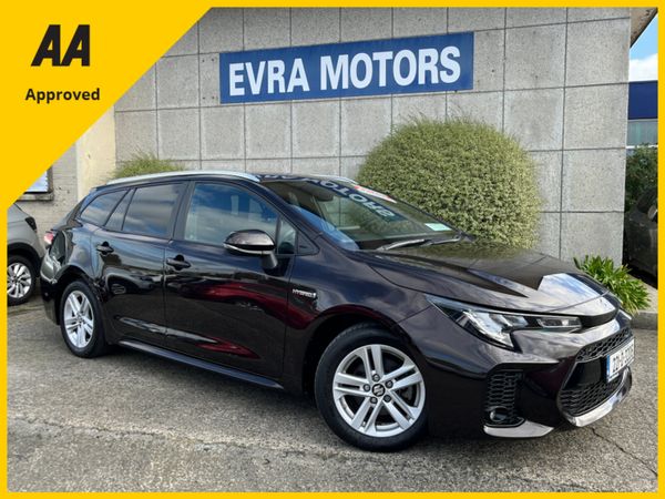 Toyota Corolla Estate, Petrol Hybrid, 2022, Black