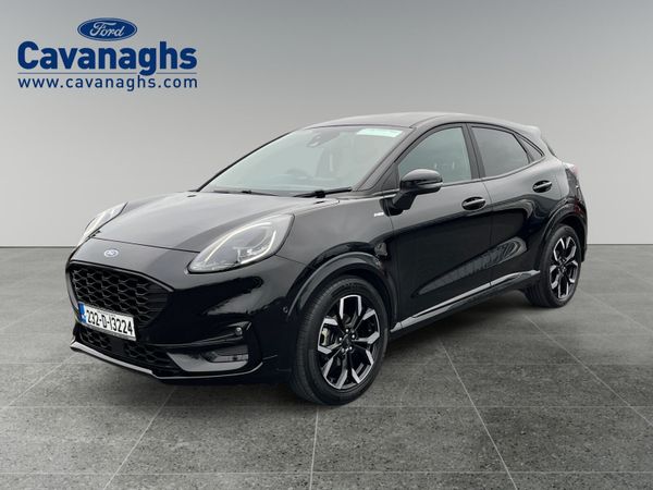 Ford Puma MPV, Petrol Hybrid, 2023, Black