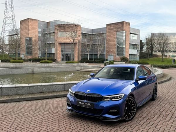 BMW 3-Series Saloon, Petrol Plug-in Hybrid, 2022, Blue