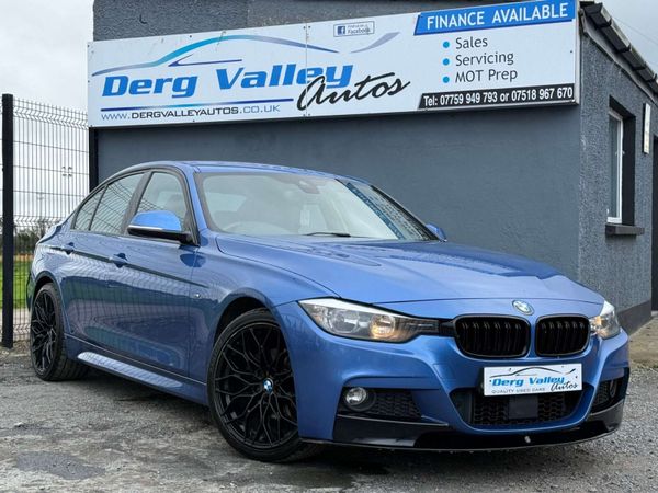 BMW 3-Series Saloon, Diesel, 2015, Blue