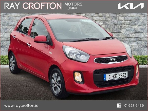 Kia Picanto Hatchback, Petrol, 2015, Red