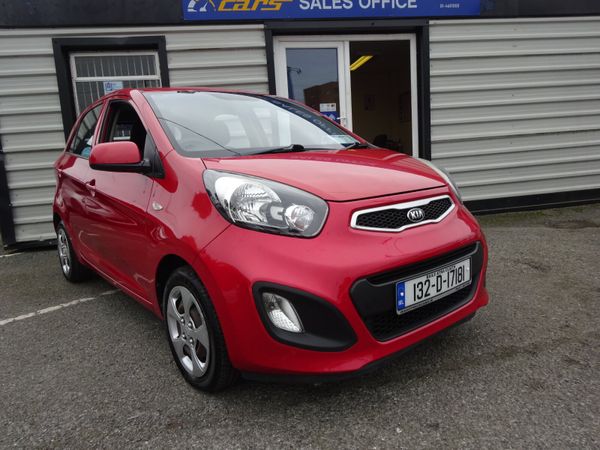 Kia Picanto Hatchback, Petrol, 2013, Red