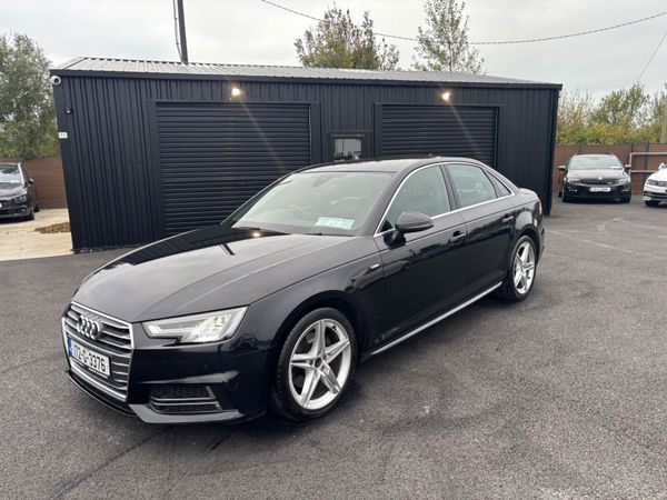 Audi A4 Saloon, Diesel, 2017, Black