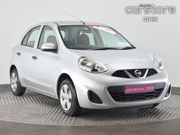 Nissan March Hatchback, Petrol, 2018, Silver