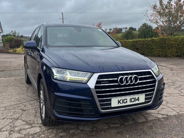 Audi Q7 SUV, Diesel, 2018, Blue