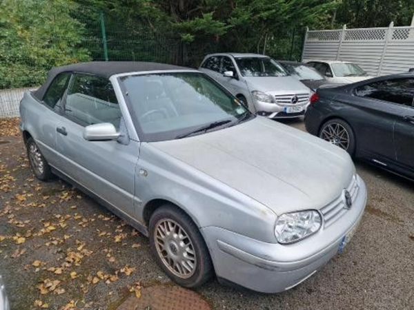 Volkswagen Golf Convertible, Petrol, 2000, Silver