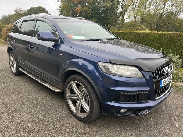 Audi Q7 SUV, Diesel, 2013, Blue