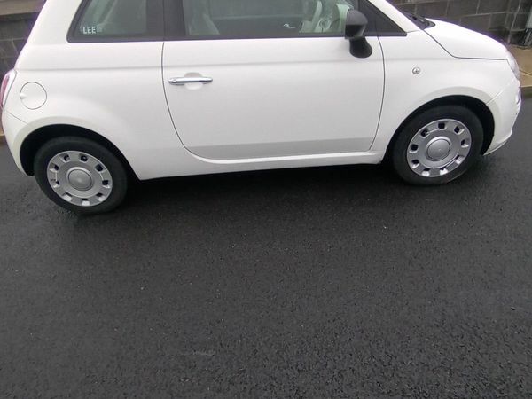 Fiat 500 Hatchback, Petrol, 2014, White