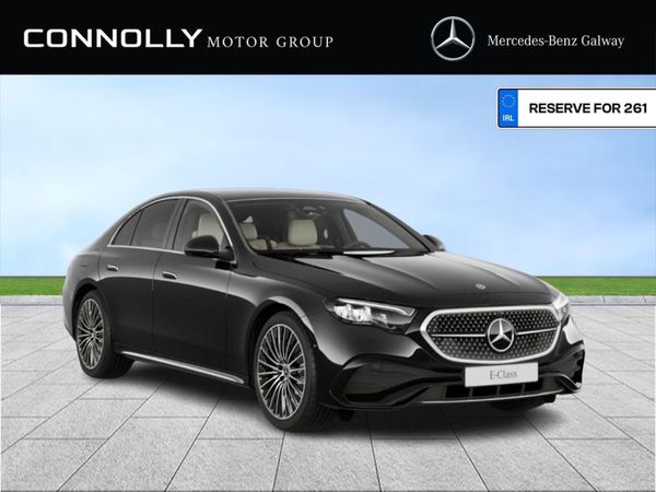 Mercedes-Benz E-Class Saloon, Diesel Plug-in Hybrid, 2026, Black