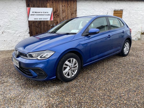 Volkswagen Polo Hatchback, Petrol, 2022, Blue