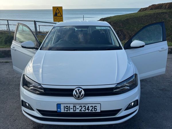 Volkswagen Polo Hatchback, Petrol, 2019, White