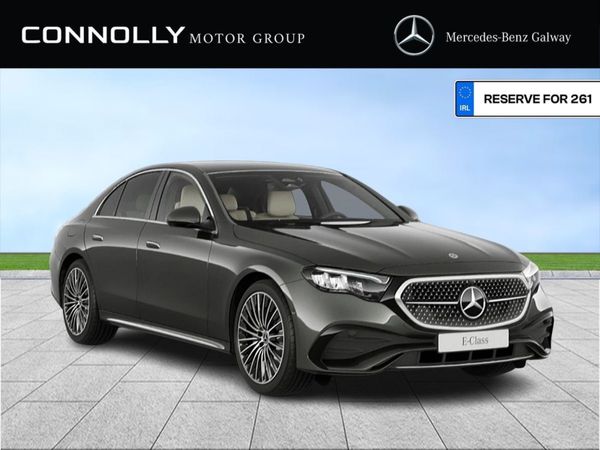 Mercedes-Benz E-Class Saloon, Diesel Plug-in Hybrid, 2026, Grey