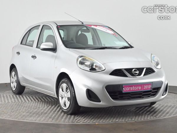 Nissan March Hatchback, Petrol, 2018, Silver