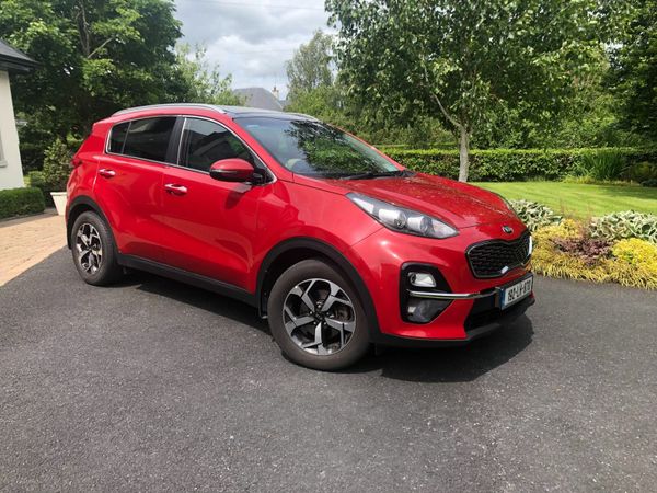 Kia Sportage SUV, Diesel, 2019, Red