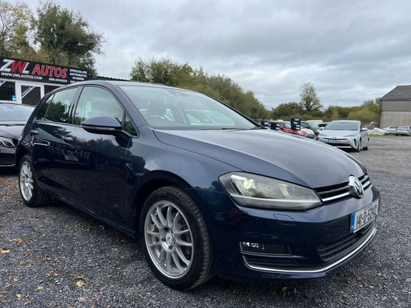 Volkswagen Golf Hatchback, Petrol, 2014, Blue