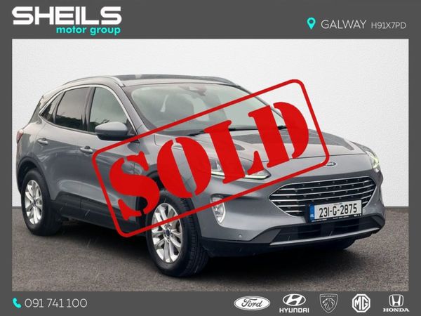 Ford Kuga SUV, Petrol Plug-in Hybrid, 2023, Grey
