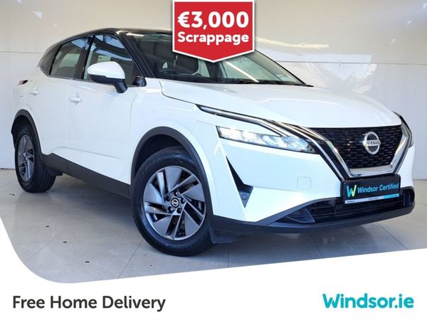 Nissan Qashqai Crossover, Petrol, 2022, White