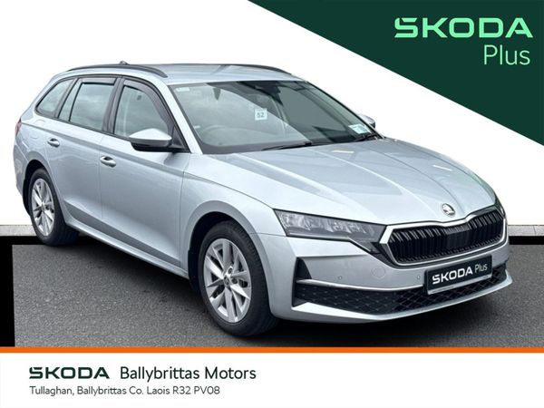 Skoda Octavia Estate, Diesel, 2025, Silver