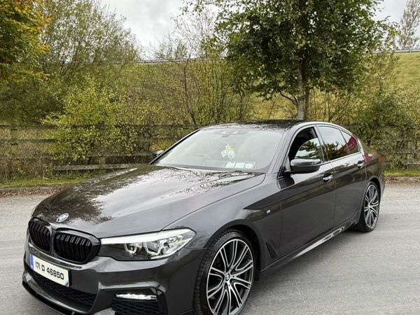 BMW 5-Series Saloon, Petrol, 2017, Grey