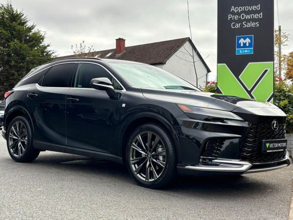 Lexus RX450H MPV, Petrol Plug-in Hybrid, 2025, Black