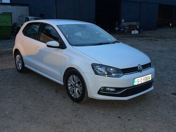 Volkswagen Polo Hatchback, Diesel, 2015, White