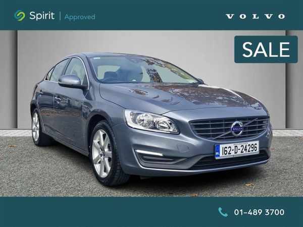 Volvo S60 Saloon, Petrol, 2016, Grey