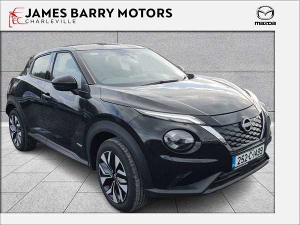 Nissan Juke SUV, Petrol Hybrid, 2025, Black