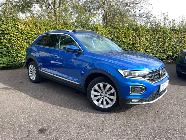 Volkswagen T-Roc SUV, Petrol, 2020, Blue