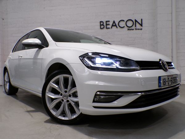 Volkswagen Golf Hatchback, Petrol, 2018, White