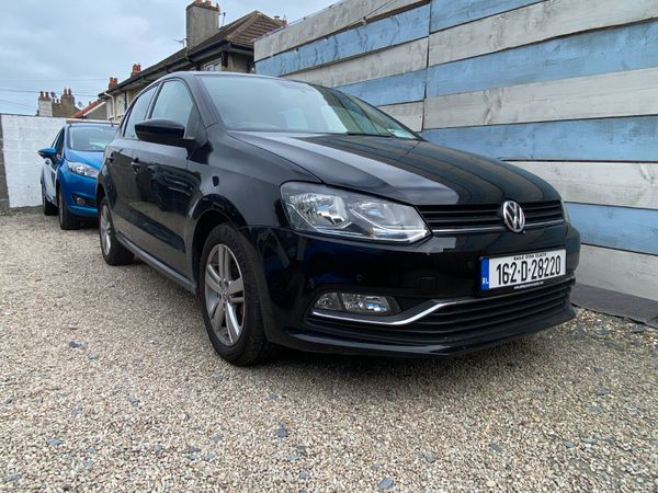 Volkswagen Polo Hatchback, Petrol, 2016, Black