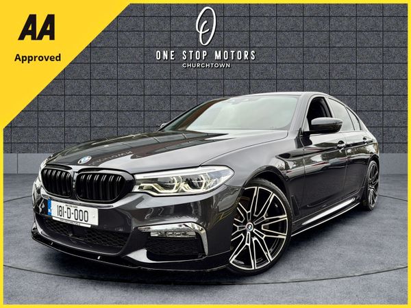 BMW 5-Series Saloon, Diesel, 2018, Grey