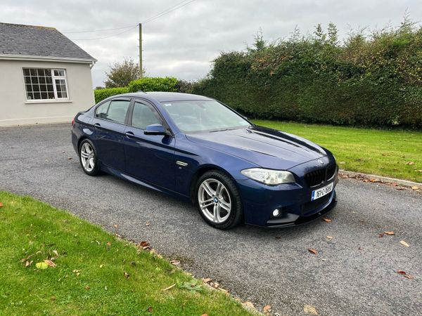 BMW 5-Series Saloon, Diesel, 2016, Blue