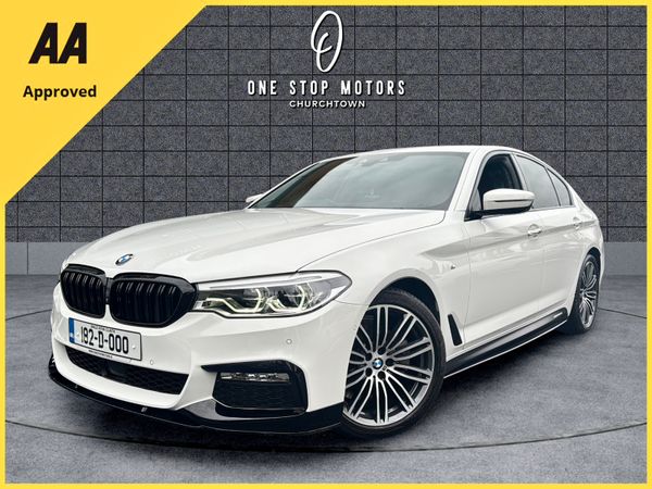 BMW 5-Series Saloon, Diesel, 2018, White