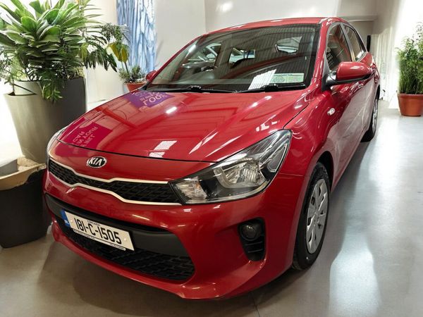 Kia Rio Hatchback, Petrol, 2018, Red