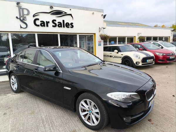 BMW 5-Series Saloon, Diesel, 2013, Black